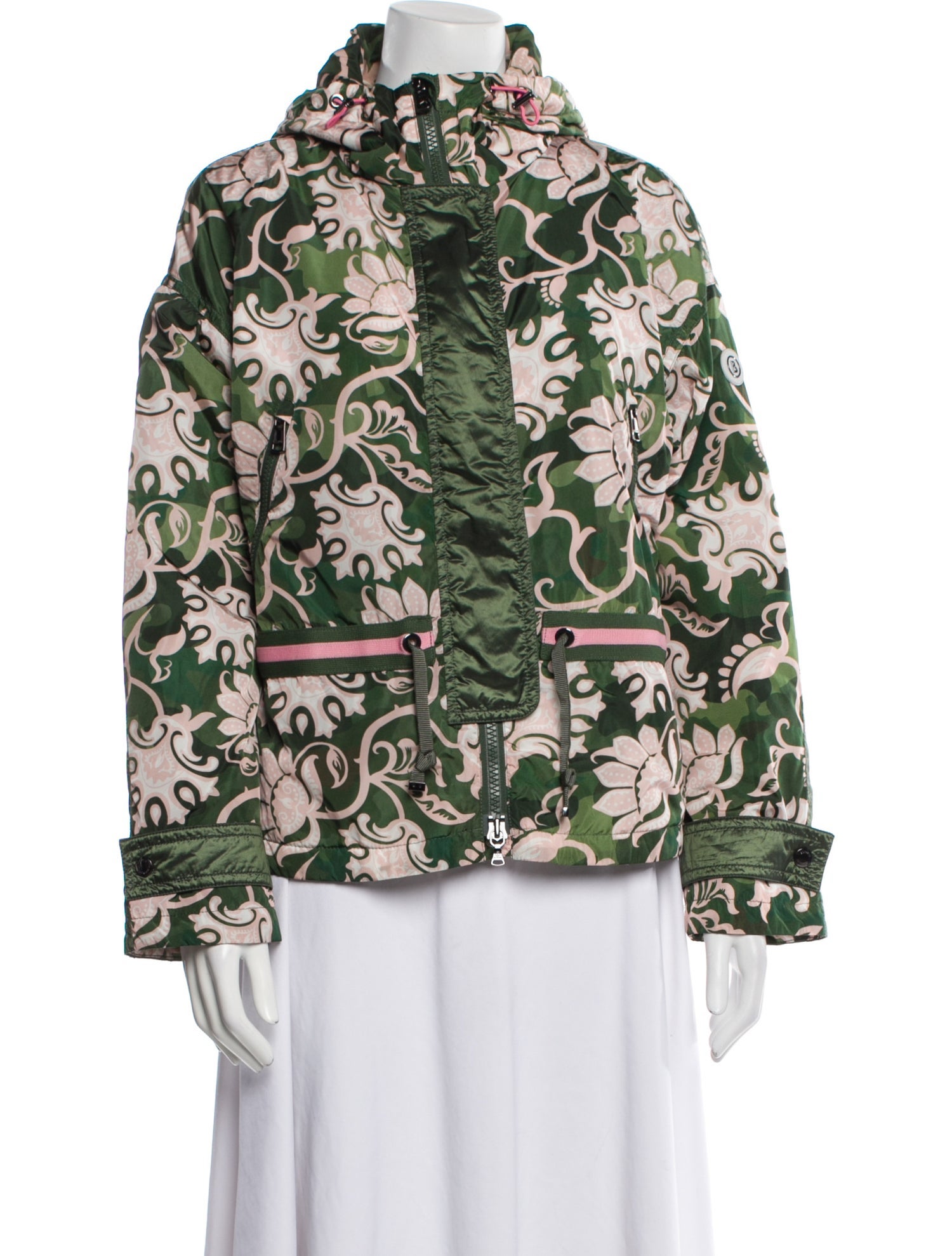 Bogner Nylon Floral Print Jacket