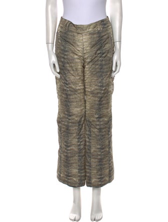 Bogner Animal Print Wide Leg Pants