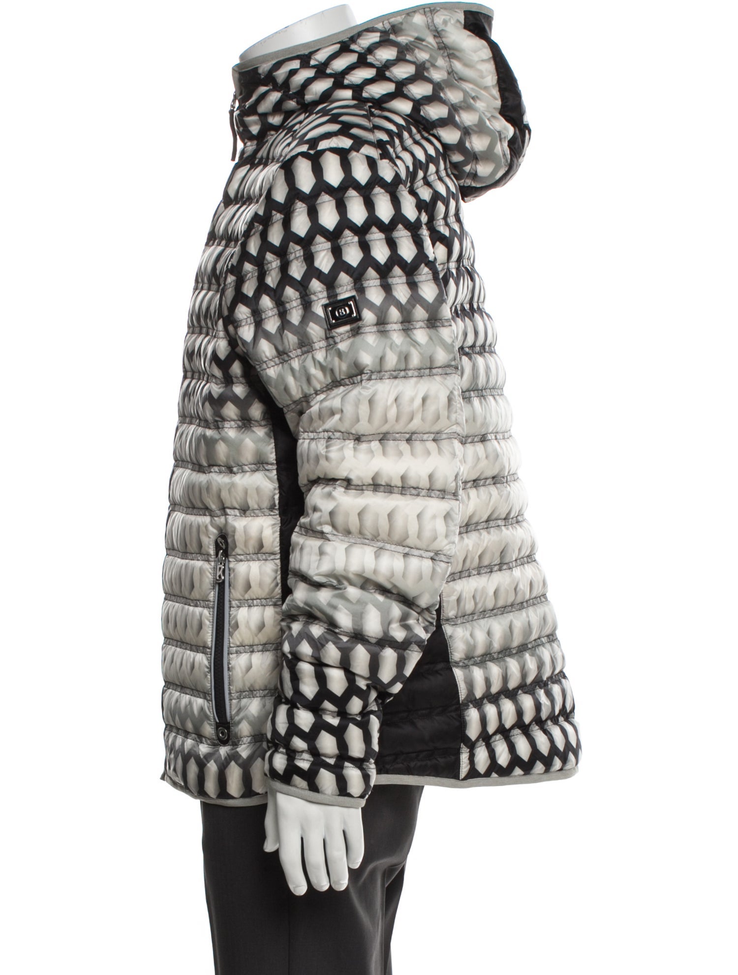 Bogner Plaid Print Jacket