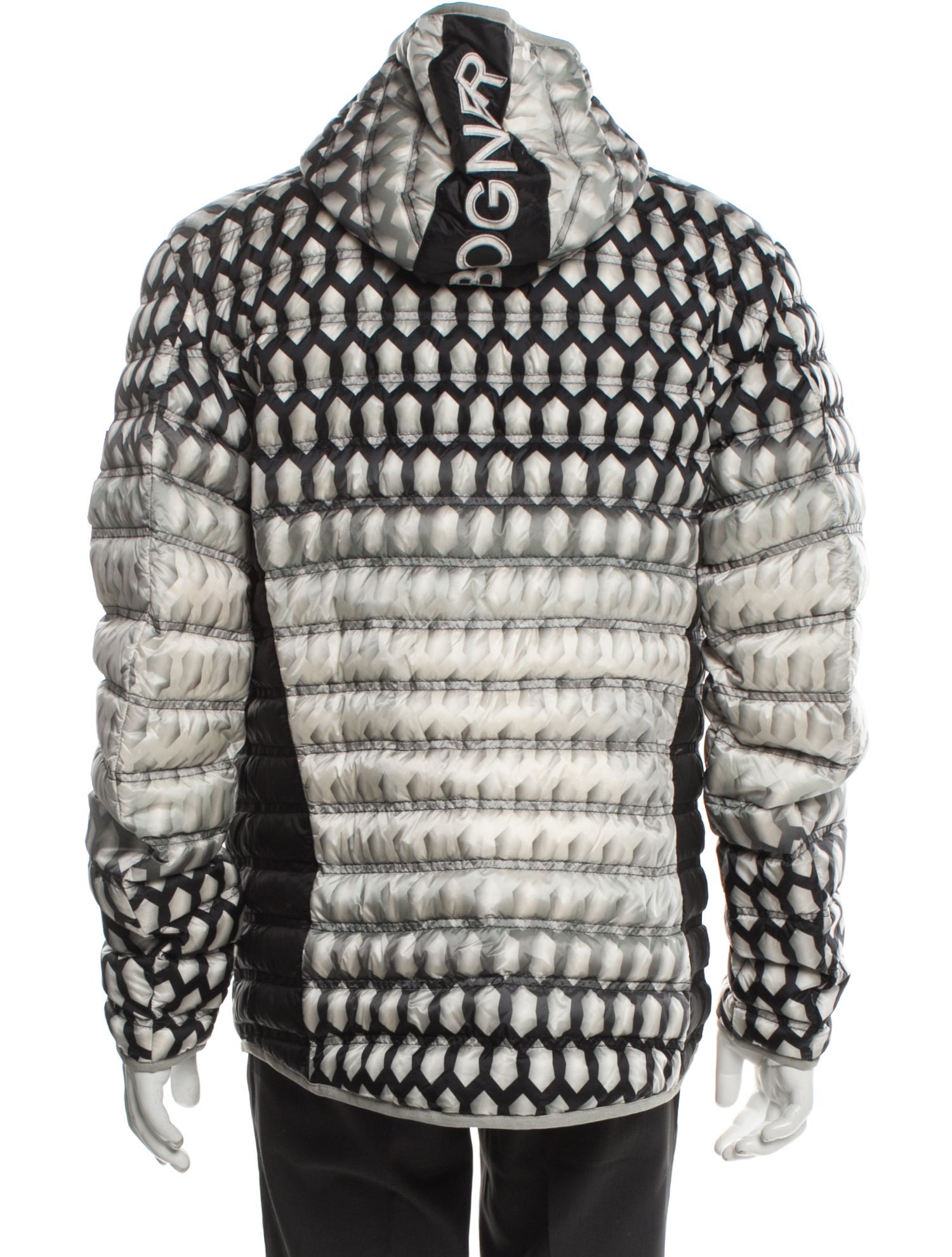 Bogner Plaid Print Jacket