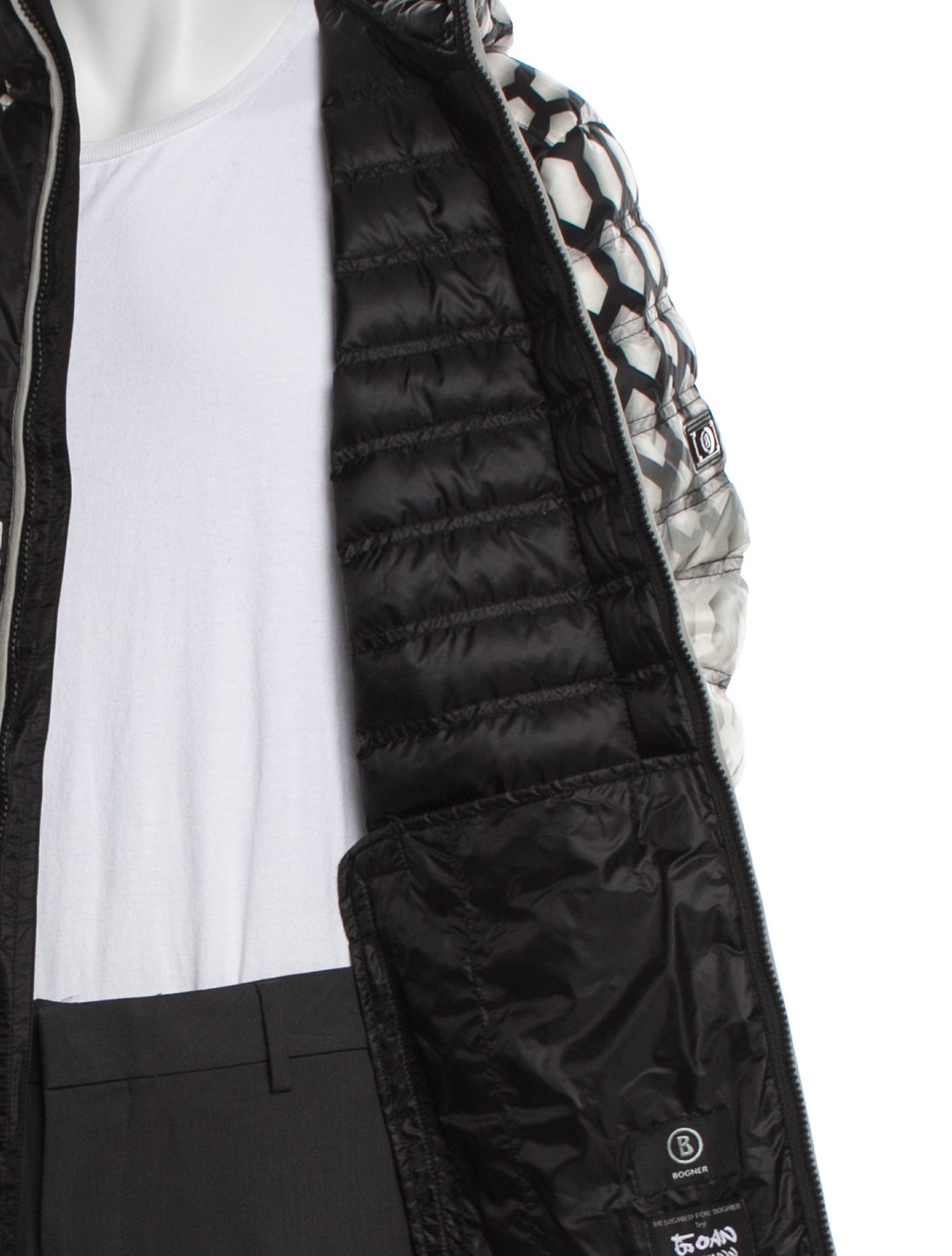 Bogner Plaid Print Jacket