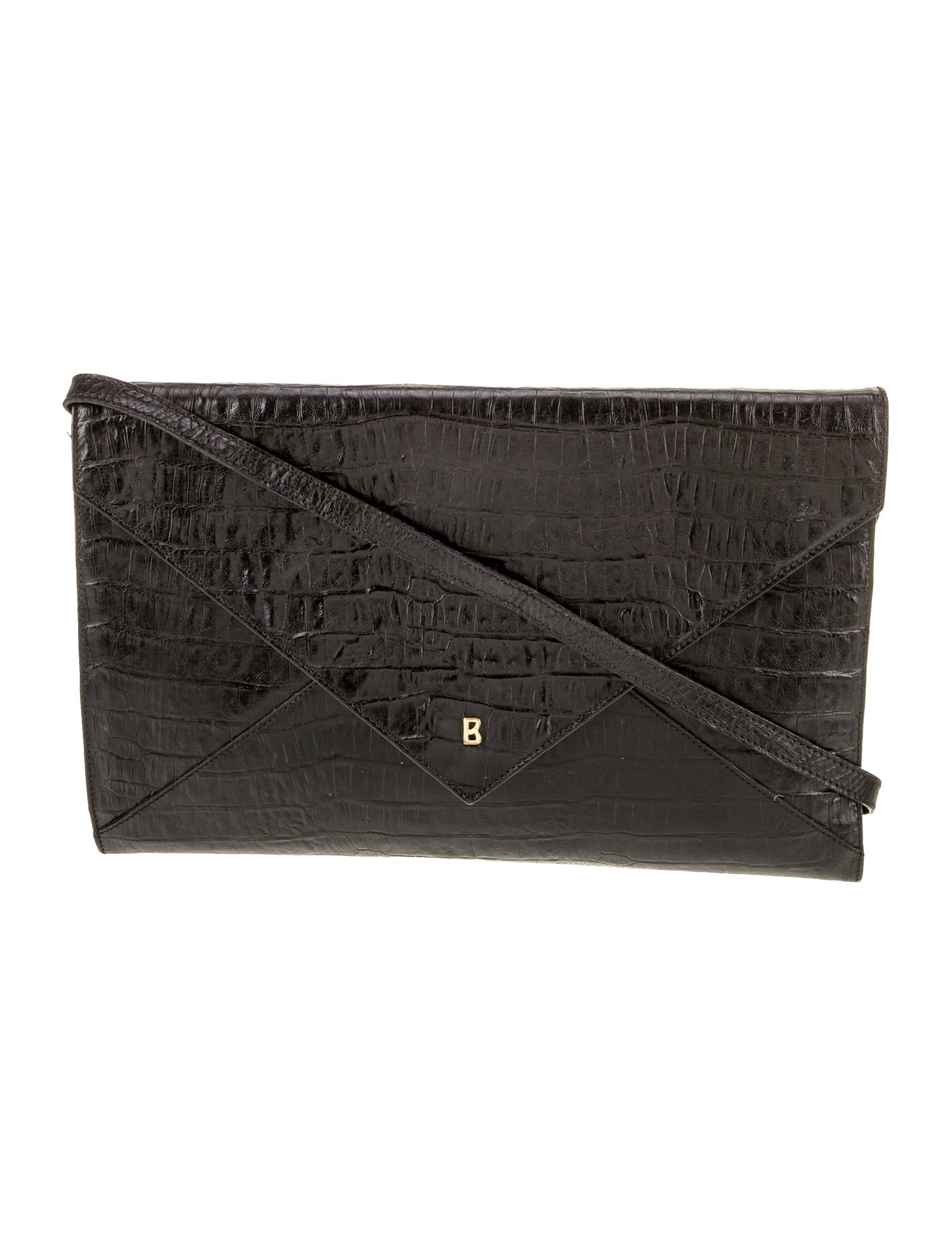 Bogner Embossed Leather Shoulder Bag