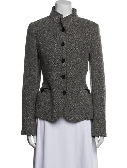 Bogner Virgin Wool Tweed Pattern Evening Jacket