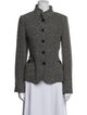 Bogner Virgin Wool Tweed Pattern Evening Jacket