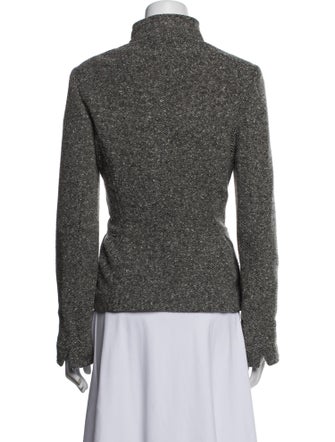 Bogner Virgin Wool Tweed Pattern Evening Jacket