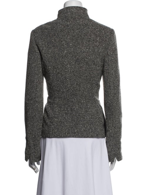 Bogner Virgin Wool Tweed Pattern Evening Jacket