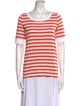 Bogner Striped Scoop Neck T-Shirt