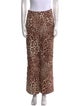 Bogner Animal Print Wide Leg Pants
