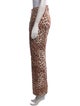 Bogner Animal Print Wide Leg Pants