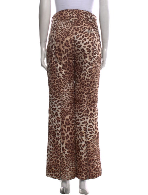 Bogner Animal Print Wide Leg Pants