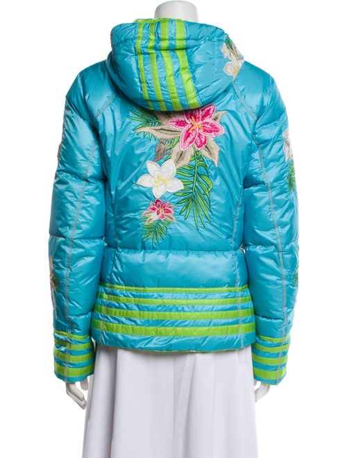 Bogner Nylon Floral Print Down Coat