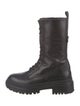 Bogner Leather Combat Boots