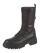 Bogner Leather Combat Boots