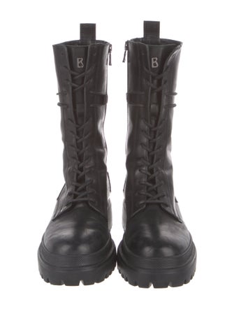 Bogner Leather Combat Boots