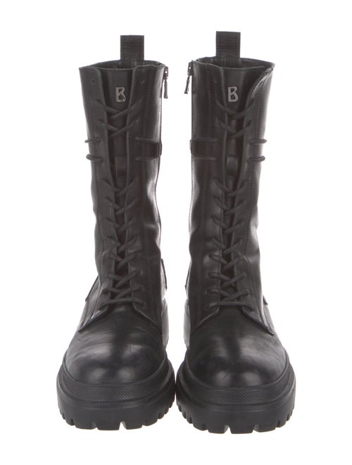 Bogner Leather Combat Boots