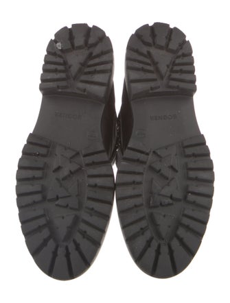 Bogner Leather Combat Boots