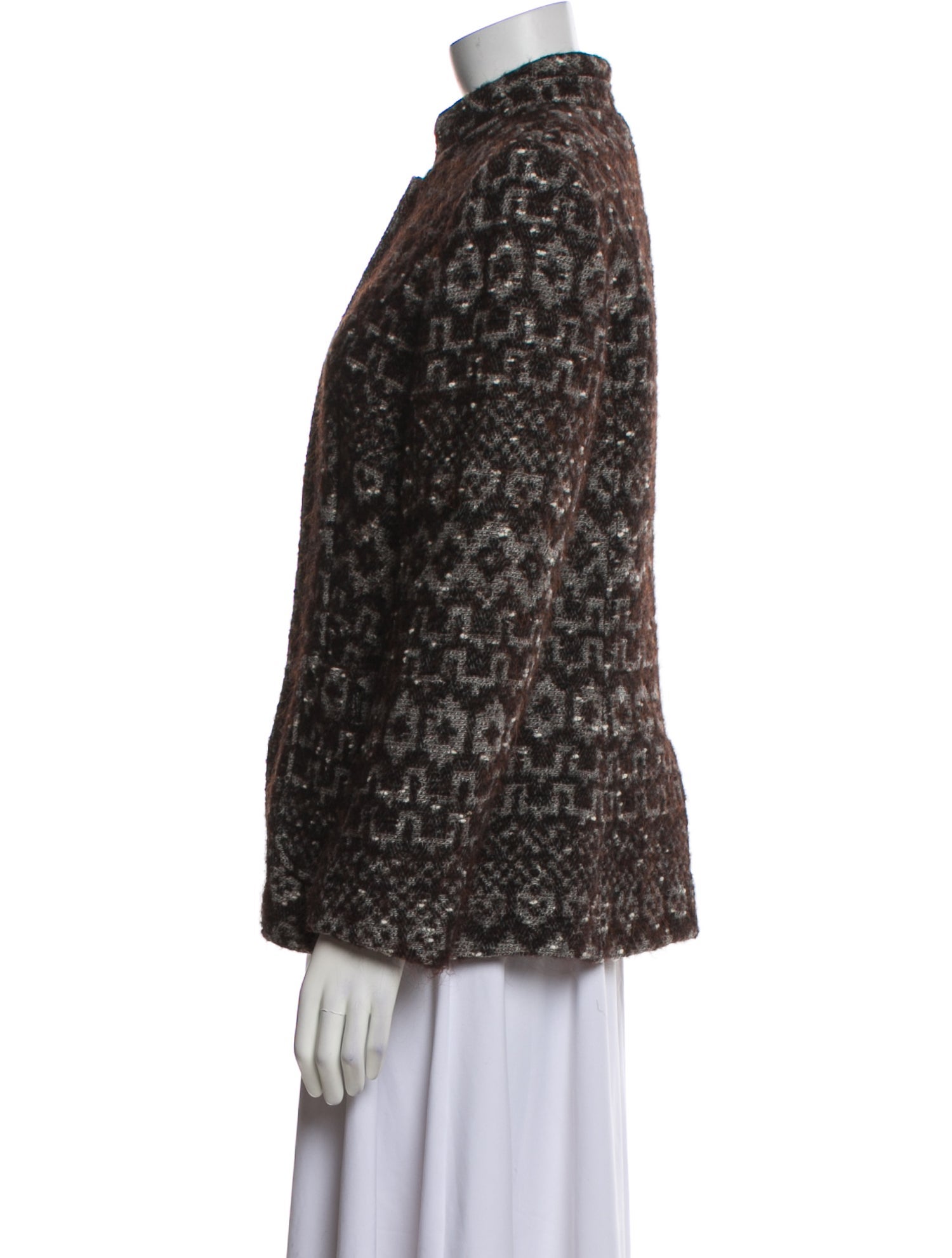 Bogner Tweed Pattern Blazer