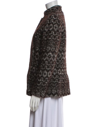 Bogner Tweed Pattern Blazer