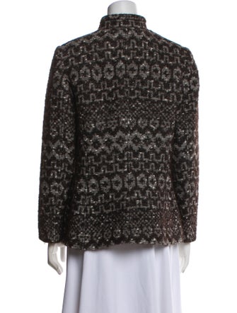 Bogner Tweed Pattern Blazer