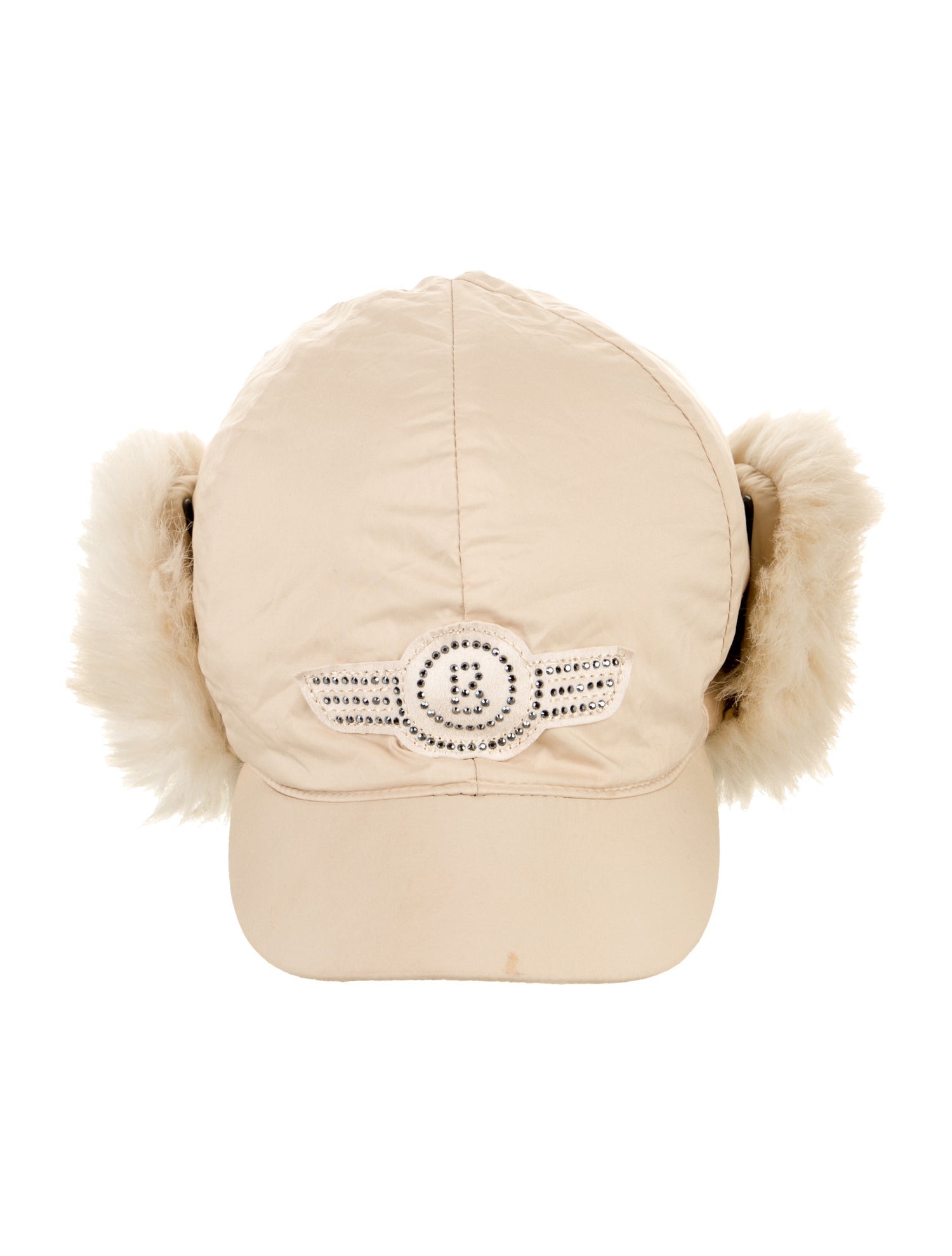 Bogner Fitted Fur Embellished Hat