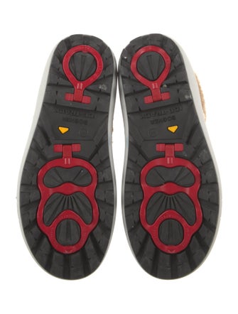 Bogner Suede Leather Trim Embellishment Lace-Up Boots