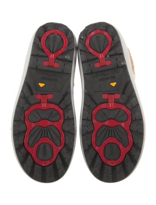 Bogner Suede Leather Trim Embellishment Lace-Up Boots