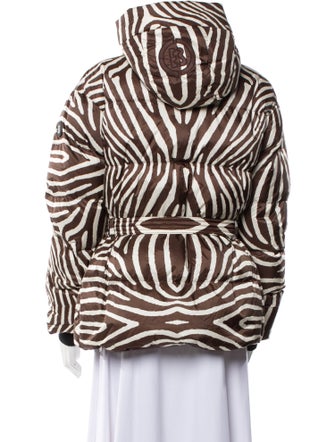 Bogner Striped Faux Fur Jacket