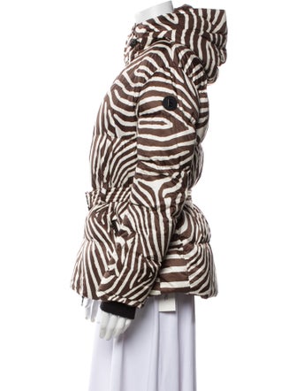 Bogner Striped Faux Fur Jacket