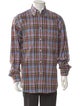 Bogner Plaid Print Long Sleeve Shirt