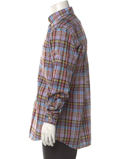 Bogner Plaid Print Long Sleeve Shirt