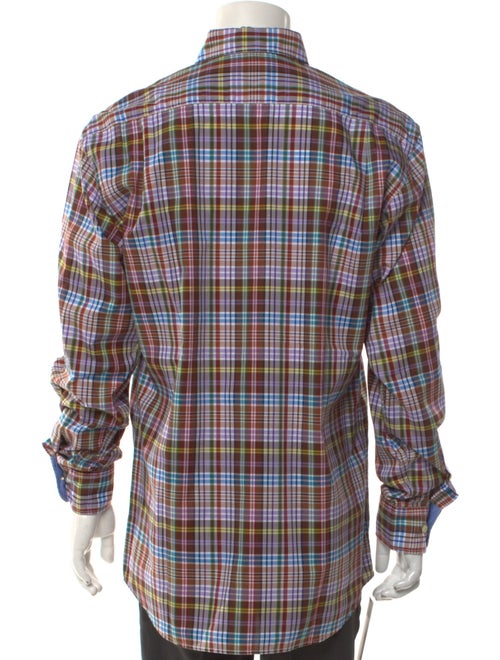 Bogner Plaid Print Long Sleeve Shirt