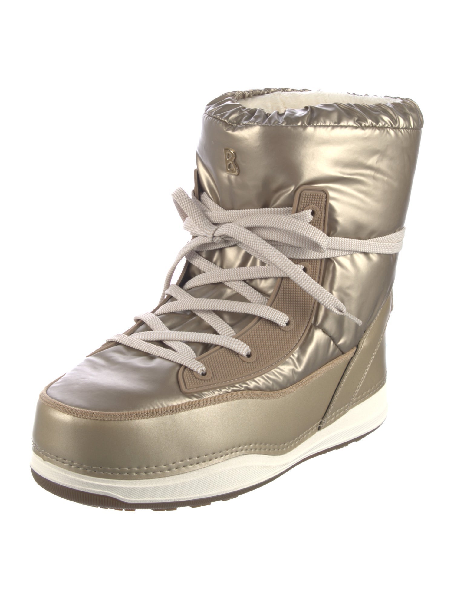 Bogner Nylon Lace-Up Boots w/ Tags