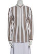 Bogner Striped Mock Neck Tunic