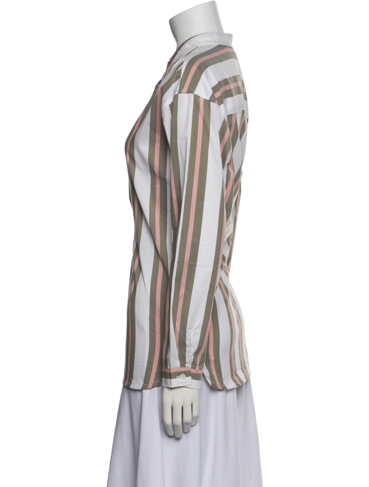Bogner Striped Mock Neck Tunic