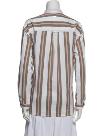 Bogner Striped Mock Neck Tunic
