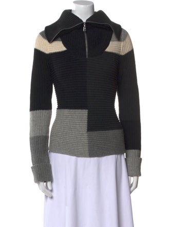 Bogner Virgin Wool Striped Sweater