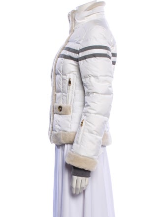 Bogner Tweed Pattern Down Jacket