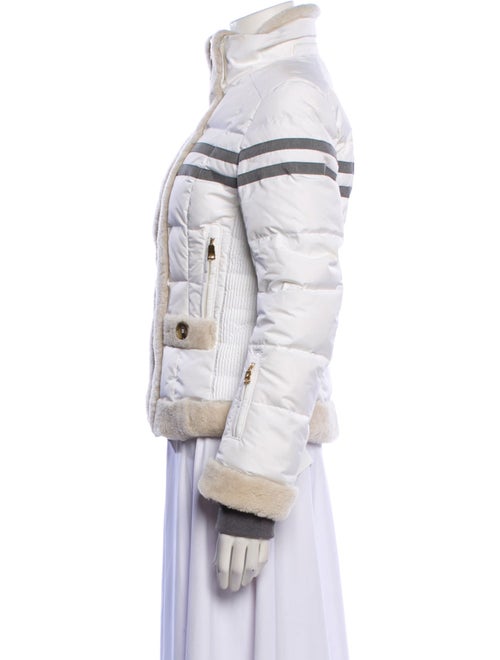 Bogner Tweed Pattern Down Jacket