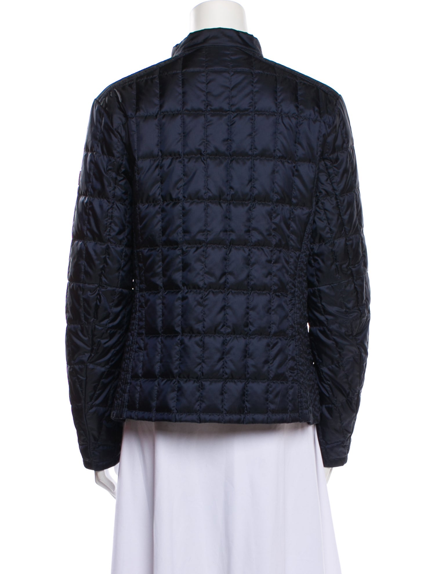 Colorblock Pattern Down Jacket