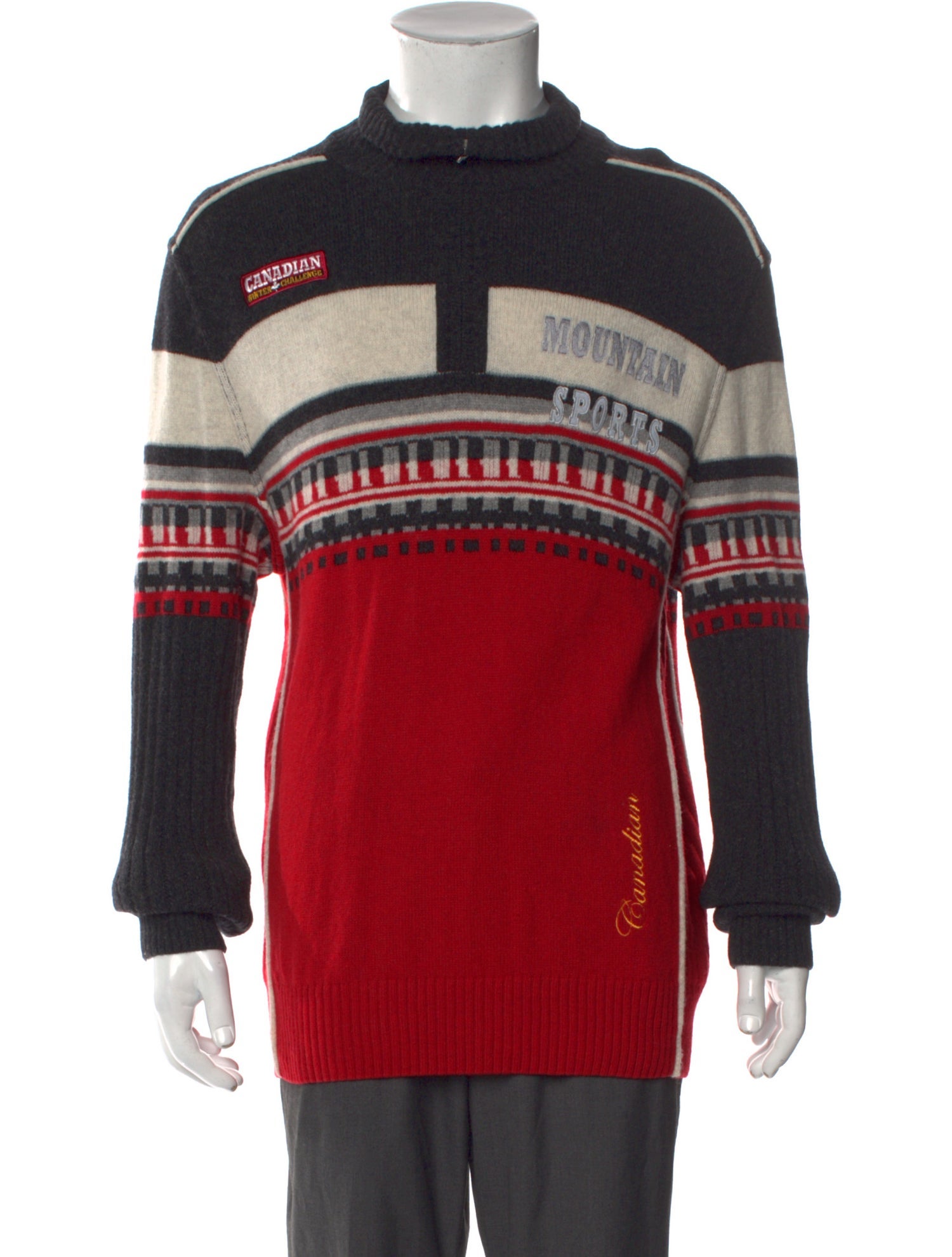 Bogner Wool Striped Pullover