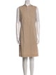 Bogner Mock Neck Knee-Length Dress