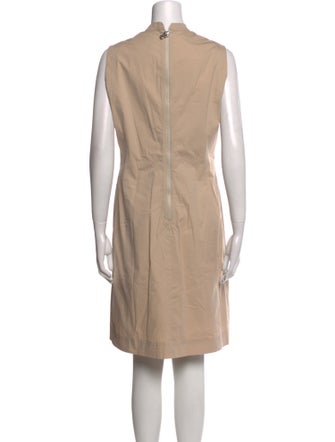 Bogner Mock Neck Knee-Length Dress