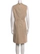 Bogner Mock Neck Knee-Length Dress