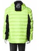 Bogner Colorblock Pattern Puffer Coat