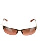Bogner Square Mirrored Sunglasses