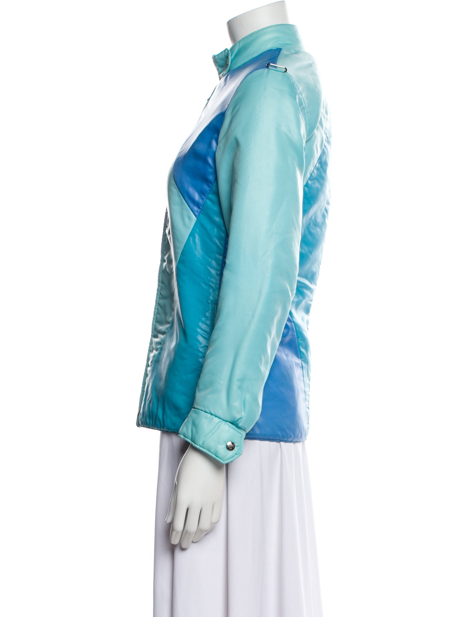 Bogner Nylon Colorblock Pattern Jacket