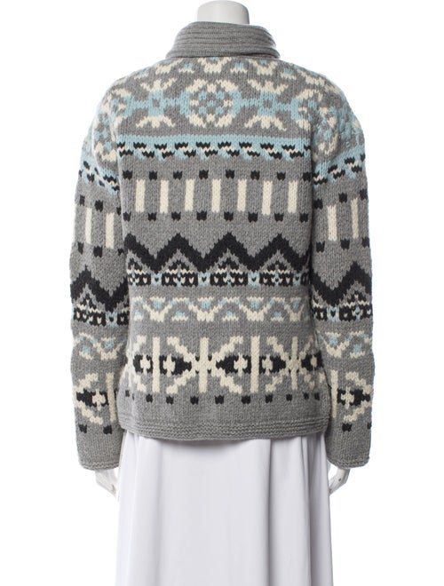 Bogner Virgin Wool Printed Sweater