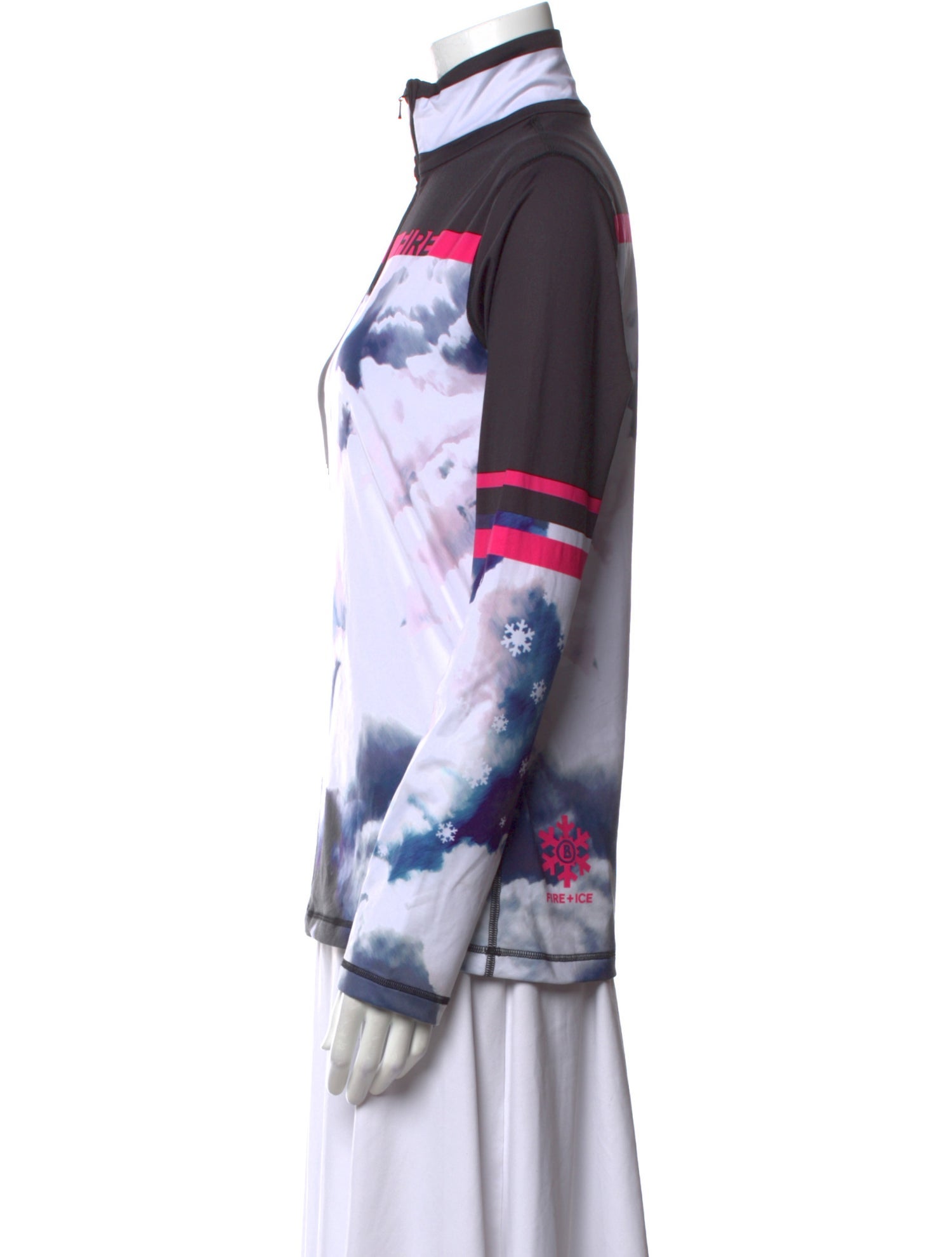 Bogner Printed Turtleneck Sweatshirt