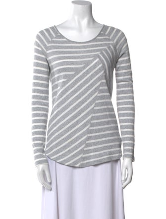 Bogner Striped Scoop Neck T-Shirt