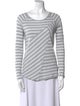 Bogner Striped Scoop Neck T-Shirt